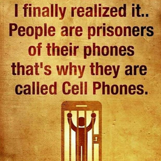 on cellphones